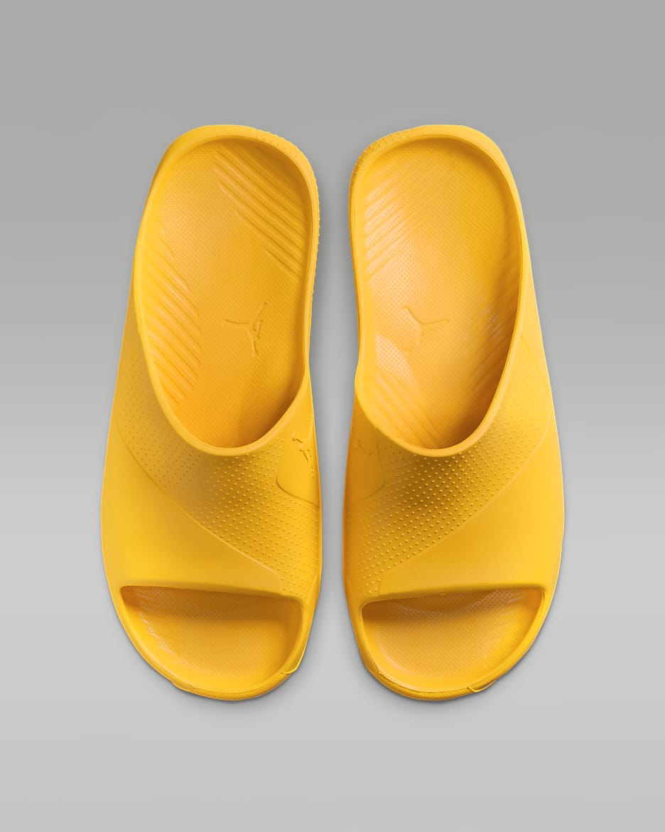 Nike slides yellow online